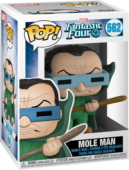 Funko-Pop Fantasti̇k 4 Mole Man Vi̇ni̇l ürün görseli 1