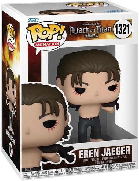 Funko Pop! ! Anime: Attack On Titan - Eren Jeager ürün görseli 1