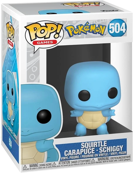 Funko Pop Figür Games: Pokemon- Squirtle ürün görseli 1