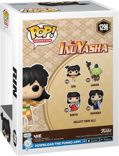 Funko Pop Figür - Animation: Inuyasha- Rin - Resim 3