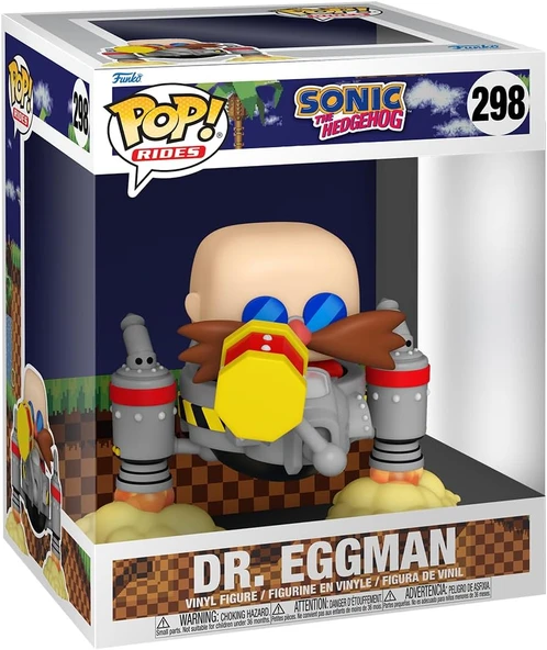 Funko Pop Rides Deluxe: Sonic Bu Kirpi - Dr. Eggman ürün görseli 1