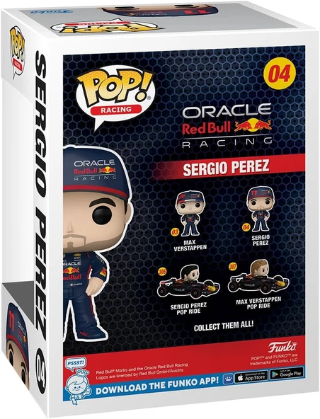 Funko Pop! ! Vinil: Formula 1 - Sergio Perez - Resim 3