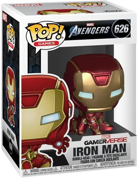 Funko 47756 Pop Figür - Marvel: Avengers Game - Iron Man (Stark Tech Suit), Multicolor ürün görseli 1