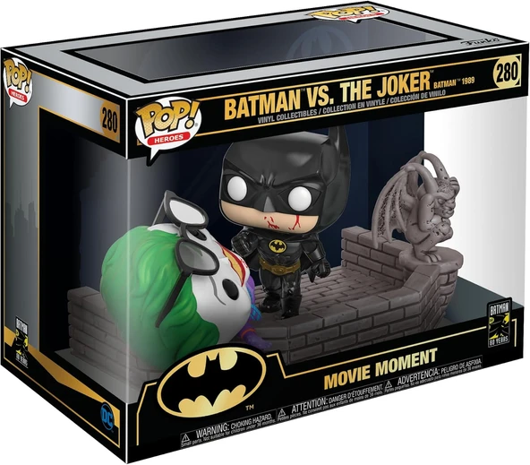 Funko Pop! Film Moment: Batman 80 - Batman & Joker (1989), Çok Renkli" ürün görseli 1