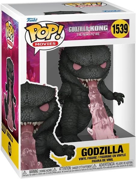 Funko Pop! Movies: Godzilla X Kong: The New Empire - Heat-Ray Ile Godzilla - Godzilla Vs Kong 2 - Ko ürün görseli 1