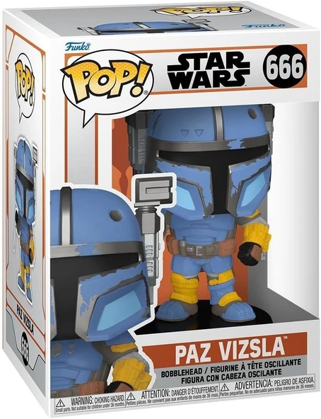 Funko Pop! Yıldız Savaşları: Mandaloryalı - Paz Vizsla ürün görseli 1