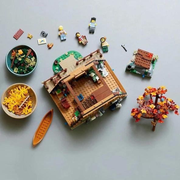 21338 Lego ® Ideas Dik Çatılı Kulübe - Resim 4