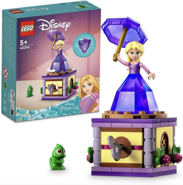 Lego® │ Disney Princess Dönen Rapunzel 43214-5 Yaş Ve Üzeri Prenses Hayranları Için Hayal Gücüne Day ürün görseli 1