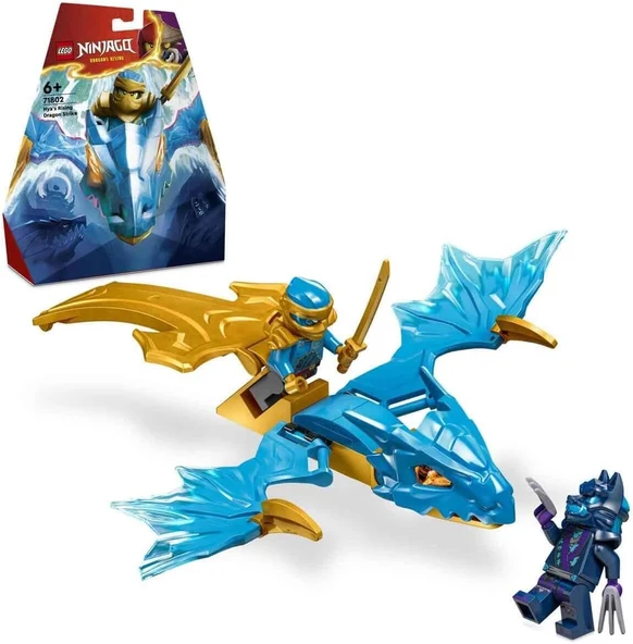 Lego Ninjago Nya’Nın Yükselen Ejderha Vuruşu 71802-6 Yaş Ve Üzeri Çocuklar Için Nya Minifigürü İçere ürün görseli 1
