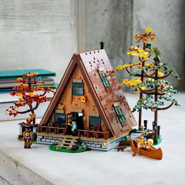 21338 Lego ® Ideas Dik Çatılı Kulübe - Resim 5