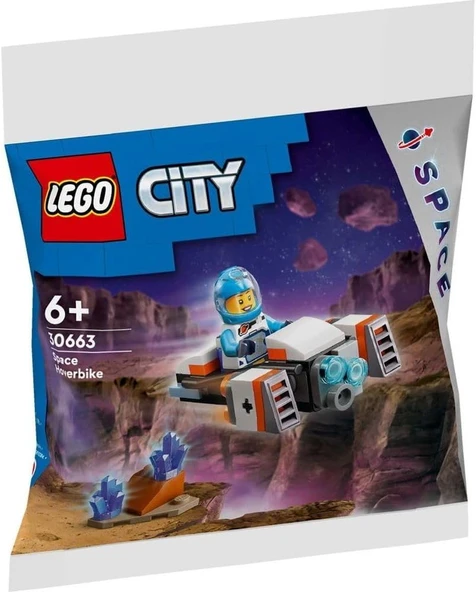 Lego City Space 30663 Space Hoverbike Polybag ürün görseli 1