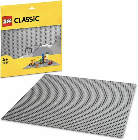 Lego Classic Gri Plaka 11024-4 Yaş Ve Üzeri Lego Severler Için Lego Zemini (1 Parça) ürün görseli 1