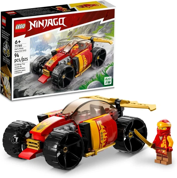 Lego® Ninjago® Kai’Nin Ninja Yarış Arabası Evo 71780-6 Yaş Ve Üzeri Çocuklar Için Araba Ve Kai Minif ürün görseli 1