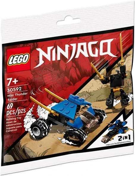 Lego Ninjago 30592 Mini Thunder Raider ürün görseli 1