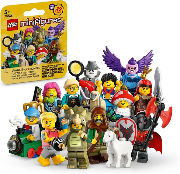 Lego Minifigures 71045 Series 25 : Gizemli Paket (1 Adet) ürün görseli 1
