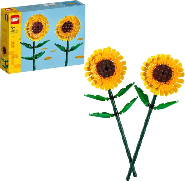 Lego Iconic Ayçiçeği 40524 - Dekoratif, Koleksiyonluk Ve Sergilenebilir Çiçek Modeli Yapım Seti (191 ürün görseli 1