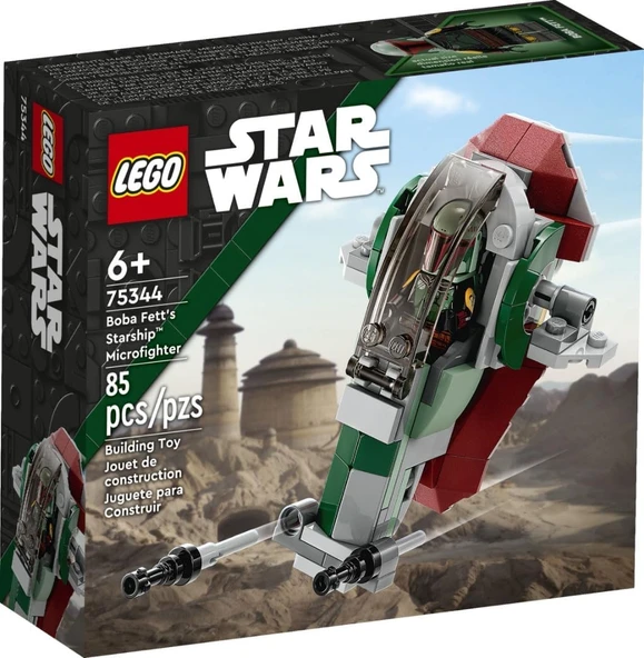 Lego Star Wars Boba Fett'In Starship’I Mikro Savaşçı 75344-6 Yaş Ve Üzeri Çocuklar Için Oyuncak Yapı ürün görseli 1