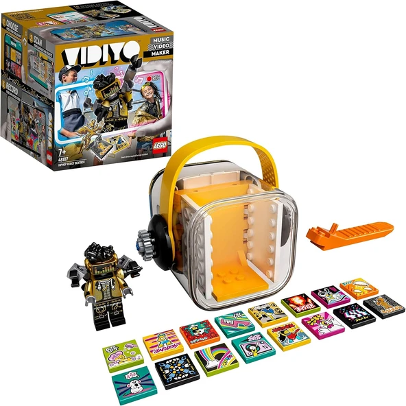 Lego Vidiyo Hiphop Robot Beatbox 43107 - Müzik Seven Çocuklar İçin Yaratıcılığı Teşvik Eden Oyuncak ürün görseli 1