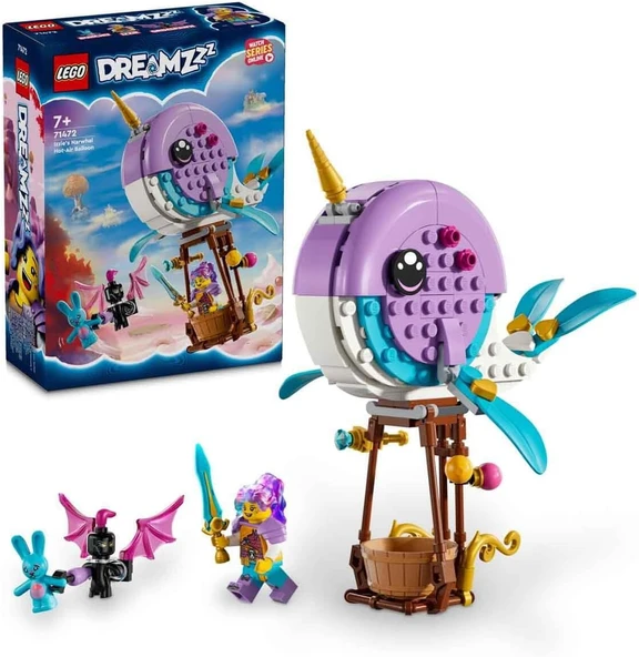 Lego Dreamzzz Izzie'Nin Deniz Gergedanı Sıcak Hava Balonu 71472-7 Yaş Ve Üzeri Için Deniz Hayvanı İç ürün görseli 1