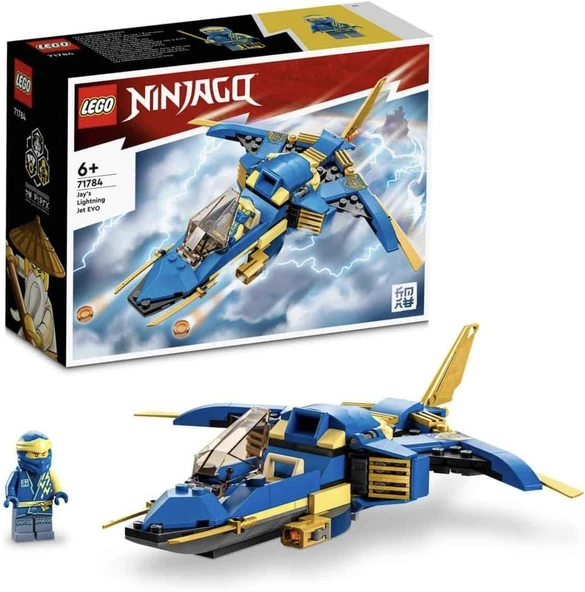 Lego® Ninjago® Jay’In Yıldırım Jeti Evo 71784-7 Yaş Ve Üzeri Çocuklar Için Ninja Uçağı Ve Jay Minifi ürün görseli 1