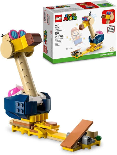 Lego® Super Mario™ Conkdor'Un Kafa Tokmağı Ek Macera Seti 71414-6 Yaş Ve Üzeri Çocuklar Için Yaratıc ürün görseli 1