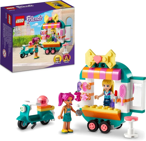 Lego® Friends Mobil Moda Butiği 41719-6 Yaş Ve Üzeri Çocuklar Için Yaratıcı Oyuncak Yapım Seti (94 P ürün görseli 1