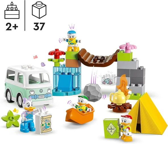 Lego 10997 Kamp Macerası - Yeni. - Resim 7