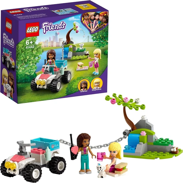 Lego 41442 Friends Veterinary Clinic Rescue Buggy Stephanie And Andrea Minidolls Toy For Children 6 ürün görseli 1