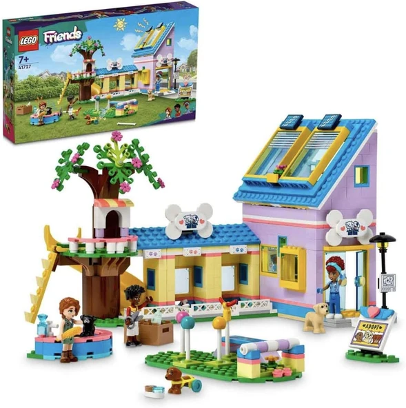 Lego® Friends Köpek Kurtarma Merkezi 41727-7 Yaş Ve Üzeri Çocuklar Için 3 Mini Bebek Ve 3 Köpek Kara ürün görseli 1