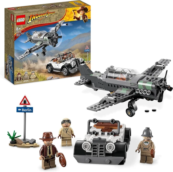 Lego Indiana Jones 77012 Fighter Plane Chase ürün görseli 1