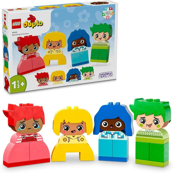 Lego Duplo İlk Büyük Duygularım 10415-1 Buçuk Yaş Ve Üzeri Çocuklar Için Kişiselleştirilebilir Eğiti ürün görseli 1