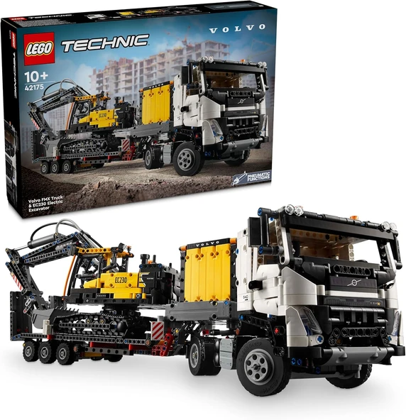 Lego Technic Volvo Fmx Kamyon Ve Ec230 Elektrikli Ekskavatör 42175-10 Yaş Ve Üzeri Çocuklar Için Yar ürün görseli 1