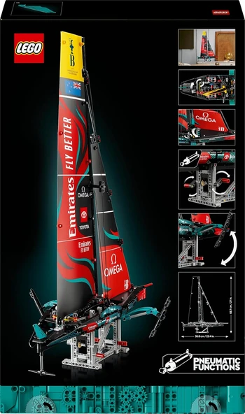 PTTAVM: Lego Technic Emirates Team New Zealand Ac75 Yat 42174