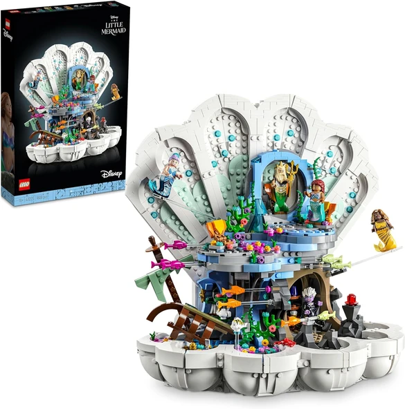 Lego® | Disney Küçük Deniz Kızı Kraliyet İstiridyesi 43225 - Yetişkinler Için Filmden Esinlenen Yara ürün görseli 1
