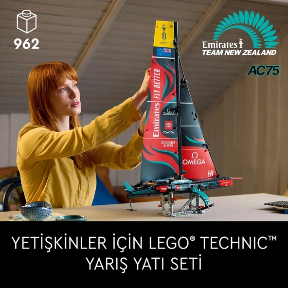 PTTAVM: Lego Technic Emirates Team New Zealand Ac75 Yat 42174