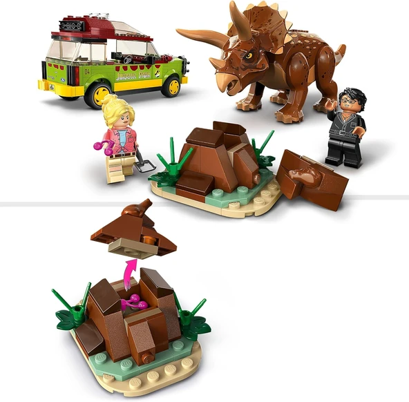 Lego 76959 Triceratops Araması - Resim 3