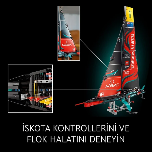 PTTAVM: Lego Technic Emirates Team New Zealand Ac75 Yat 42174