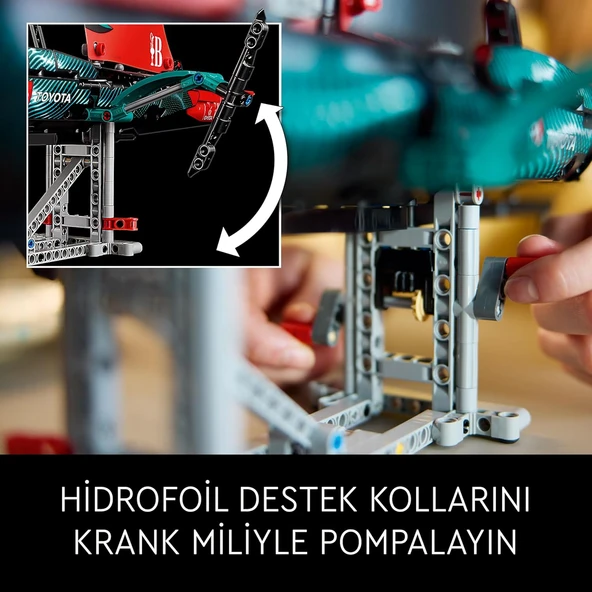 PTTAVM: Lego Technic Emirates Team New Zealand Ac75 Yat 42174