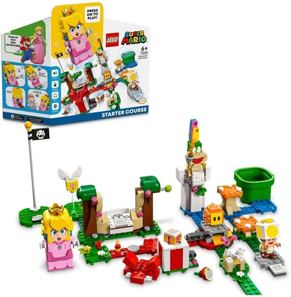 Lego® Super Mario™ Peach Ile Maceraya Başlangıç Seti 71403-6 Yaş Ve Üzeri Çocuklar Için Oyun Seti (3 ürün görseli 1