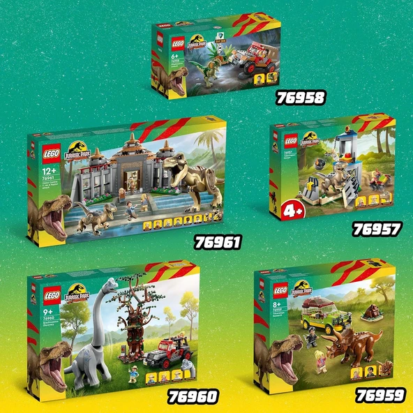 Lego 76959 Triceratops Araması - Resim 5
