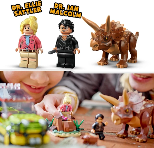 Lego 76959 Triceratops Araması - Resim 4
