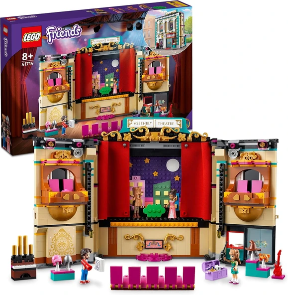 Lego® Friends Andrea’Nın Tiyatro Okulu 41714-8 Yaş Ve Üzeri Tiyatro Seven Çocuklar Için Oyuncak Yapı ürün görseli 1