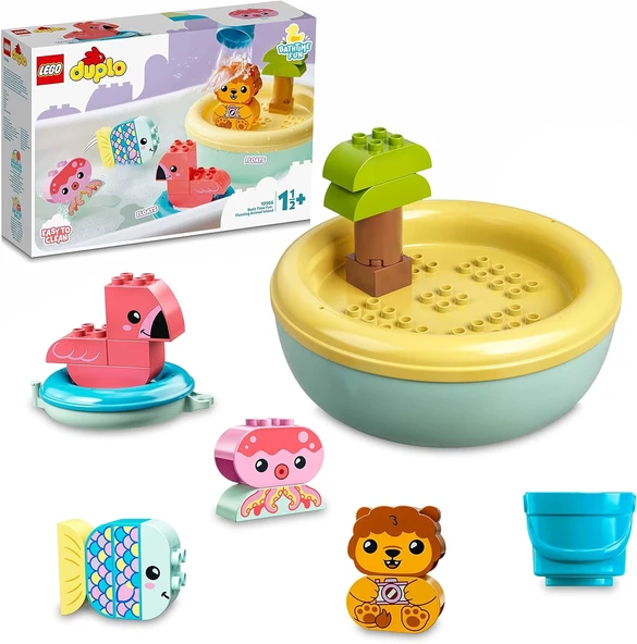 Lego® Duplo® İlk Banyo Zamanı Eğlencesi: Yüzen Hayvan Adası 10966-18 Ay Ve Üzeri Okul Öncesi Yaştaki ürün görseli 1