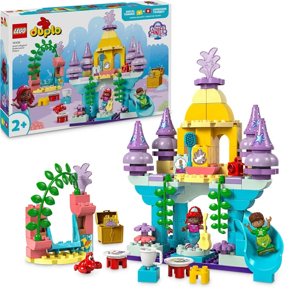 Lego Duplo Disney Ariel’In Sihirli Su Altı Sarayı 10435-2 Yaş Ve Üzeri Küçük Deniz Kızı Seven Çocukl ürün görseli 1
