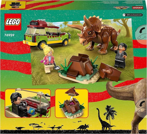 Lego 76959 Triceratops Araması - Resim 7