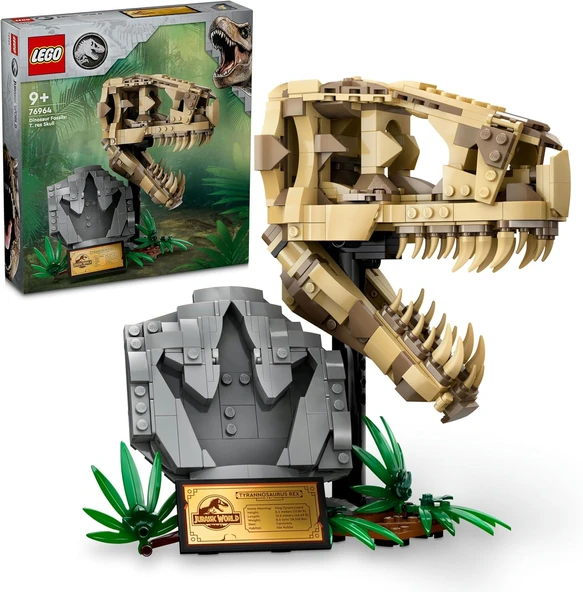 Lego Jurassic World Dinozor Fosilleri: T. Rex Kafatası 76964-9 Yaş Ve Üzeri Çocuklar Için Yaratıcı O ürün görseli 1