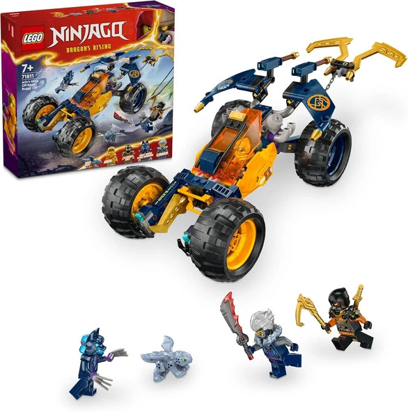 Lego Ninjago Arin’In Ninja Arazi Buggy Arabası 71811-7 Yaş Ve Üzeri Çocuklar Için 3 Ninja Minifigürü ürün görseli 1
