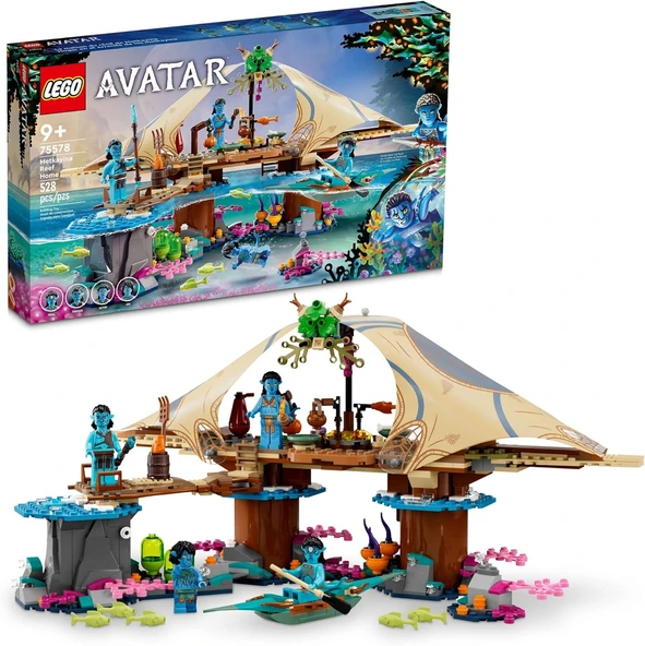 Lego® Avatar Metkayina Resif Evi 75578-9 Yaş Ve Üzeri Çocuklar Için 4 Minifigür İçeren Koleksiyonluk ürün görseli 1