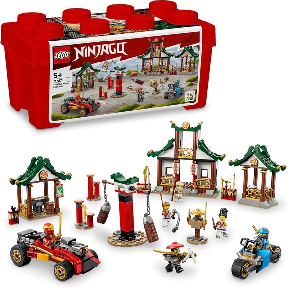 Lego® Ninjago® Yaratıcı Ninja Yapım Parçası Kutusu 71787-5 Yaş Ve Üzeri Çocuklar Için Araçlar, Dövüş ürün görseli 1