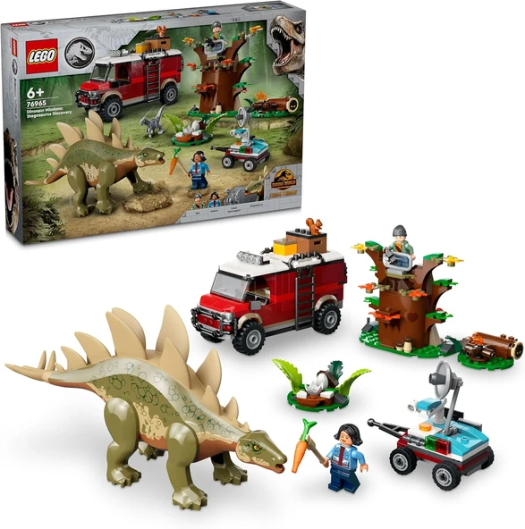 Lego Jurassic World Dinozor Görevleri: Stegosaurus Keşfi 76965 – 6 Yaş Ve Üzeri Çocuklar Için Yaratı ürün görseli 1